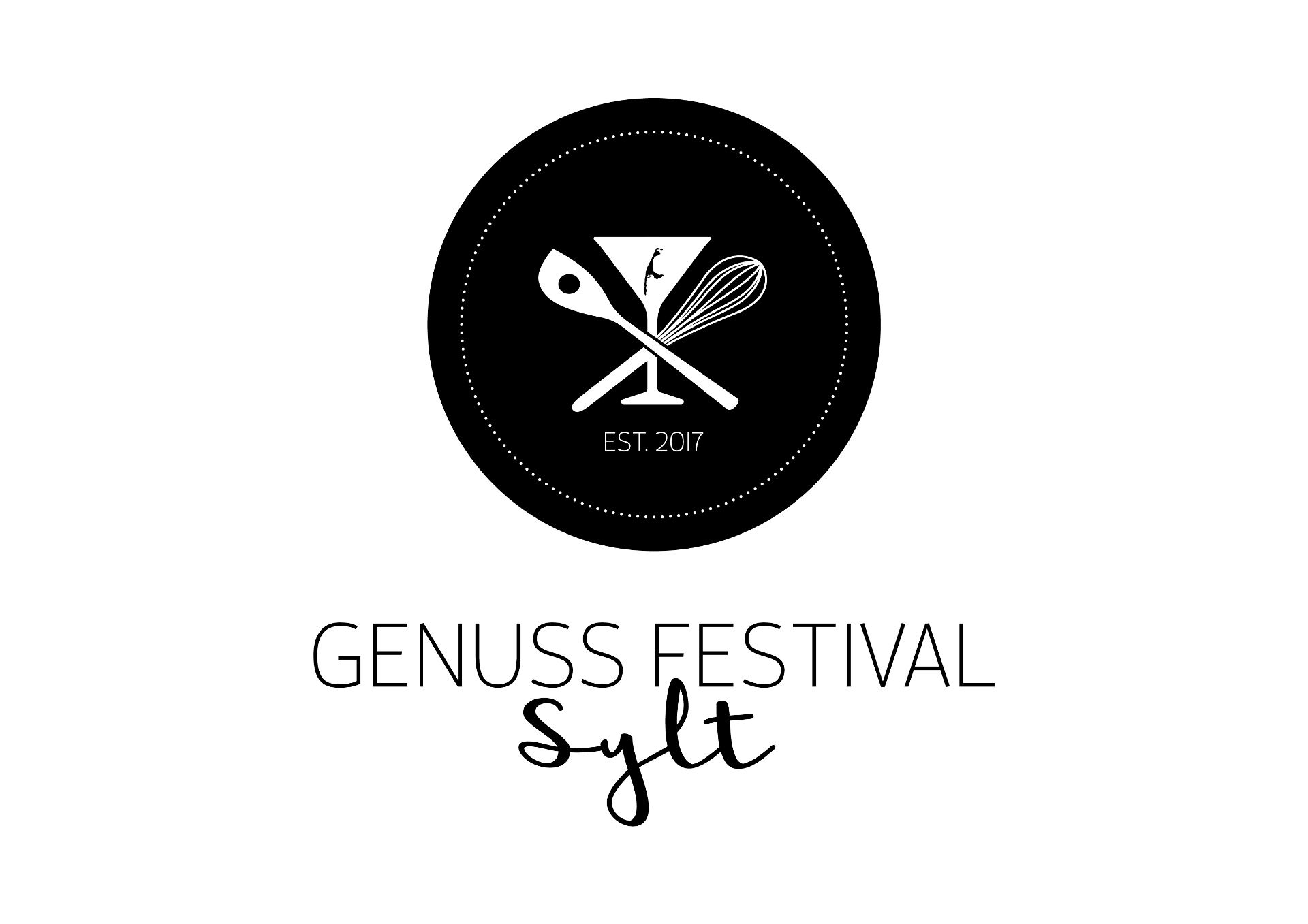 Das Logo für das Genuss Festival Sylt.